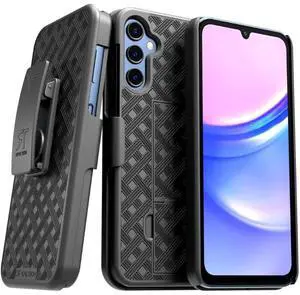 Rome Tech For Samsung Galaxy A15 4G / 5G Belt Clip Holster Phone Case