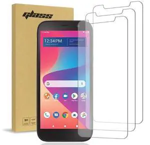 Rome Tech For Blu View 2 (3 Per Pack) 2.5D Glass Screen Protector