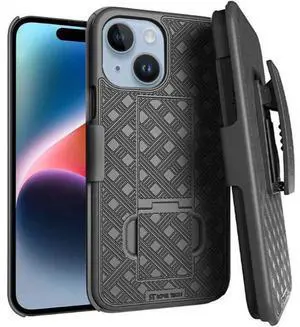 Rome Tech For Apple iPhone 15 Belt Clip Holster Phone Case