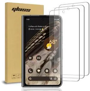 Rome Tech For Google Pixel Fold Front Screen only (3 Per Pack) 2.5D Glass Screen Protector