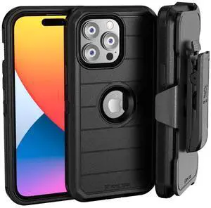 Rome Tech For Apple iPhone 15 Pro Defender Series Case