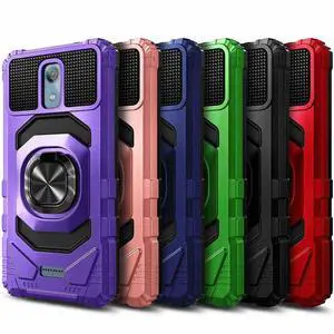 Rome Tech For Cricket Vision 2 Armor Magnetic Case with Ring & Magnetic Mount