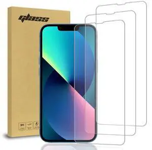 Rome Tech For Apple iPhone 13 Mini Screen Protector 3-Pack Tempered Glass