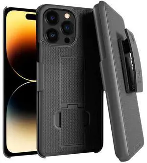 Rome Tech For Apple iPhone 14 Pro Max Belt Clip Holster Phone Case