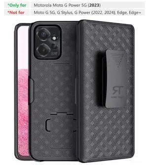 Rome Tech For Motorola Moto G Power 5G (2023) Belt Clip Holster Phone Case