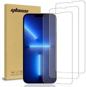 Rome Tech For Apple iPhone 13 Pro Max Screen Protector 3-Pack Tempered Glass