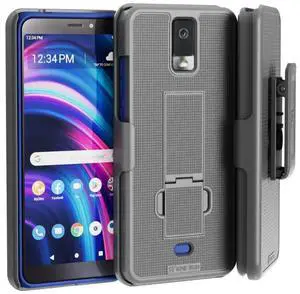 Rome Tech For BLU View 3 Belt Clip Holster Phone Case