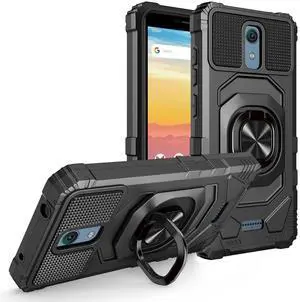 Rome Tech For AT&T Calypso Armor Magnetic Case with Ring & Magnetic Mount