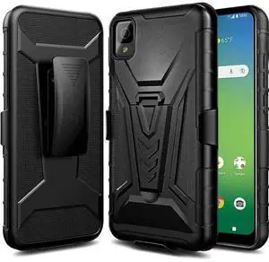 Rome Tech For Cricket Icon 4 Dual-Layer Holster Case with Kickstand