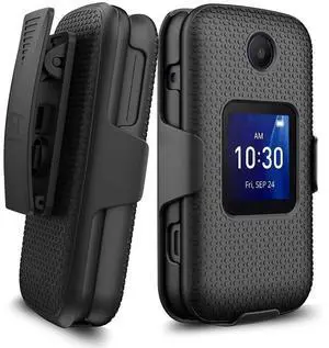 Rome Tech For TCL Flip / TCL Flip Pro / Alcatel Go Flip 4 Belt Clip Holster Phone Case