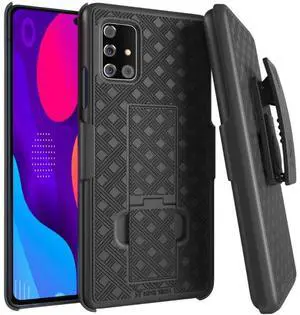 Rome Tech For Samsung Galaxy A51 4G Belt Clip Holster Phone Case