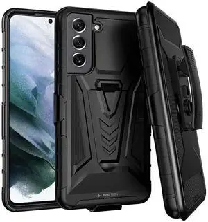 Rome Tech For Samsung Galaxy S22 Dual-Layer Holster Case Kickstand
