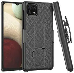 Samsung Galaxy A22 5G / Boost Mobile Celero 5G (2021) Belt Clip Holster Phone Case