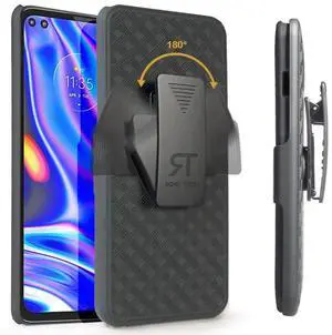 Rome Tech For Motorola Moto One 5G Belt Clip Holster Phone Case