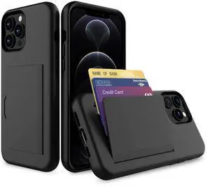 Rome Tech For Apple iPhone 13 Pro Max Dual-Layer Wallet Case