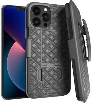 Rome Tech For Apple iPhone 13 Pro Belt Clip Holster Phone Case