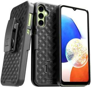 Rome Tech For Samsung Galaxy A14 5G Belt Clip Holster Phone Case
