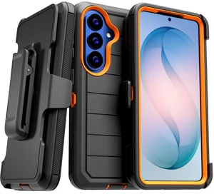 Rome Tech Shockproof Defender Case for Samsung Galaxy S26 - Four Layers Protection Rugged Phone Cover with Belt Clip Kickstand (Copy) Rome Tech Shockproof Defender Case for Samsung Galaxy S26 - Four Layers Protection Rugged Phone Cover with Belt Clip Kickstand (Copy)