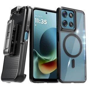 Motorola Moto G Play 2026/G 2025/2026 Hybrid TPU Acrylic w/Magsafe w/Holster Motorola Moto G Play 2026/G 2025/2026 Hybrid TPU Acrylic w/Magsafe w/Holster