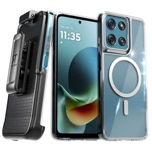 Motorola Moto G Play 2026/G 2025/2026 Hybrid TPU Acrylic w/Magsafe w/Holster Motorola Moto G Play 2026/G 2025/2026 Hybrid TPU Acrylic w/Magsafe w/Holster