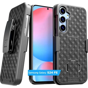 Rome Tech Shell Holster Combo Case for Samsung Galaxy S24 FE & TPG Bundle - Black Rome Tech Shell Holster Combo Case for Samsung Galaxy S24 FE & TPG Bundle - Black