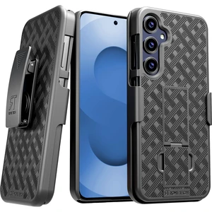 Rome Tech Shell Holster Combo Case for Samsung Galaxy S25 Plus & TPG Bundle - Black Rome Tech Shell Holster Combo Case for Samsung Galaxy S25 Plus & TPG Bundle - Black