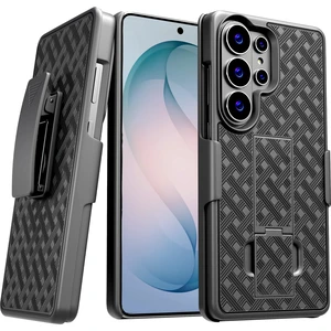 Rome Tech Shell Holster Combo Case for Samsung Galaxy S26 Ultra & TPG Bundle - Black Rome Tech Shell Holster Combo Case for Samsung Galaxy S26 Ultra & TPG Bundle - Black