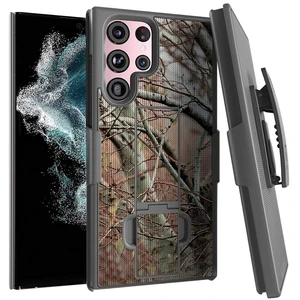 Rome Tech Samsung Galaxy S23 Ultra Shell Holster Combo - Camo Tree Rome Tech Samsung Galaxy S23 Ultra Shell Holster Combo - Camo Tree