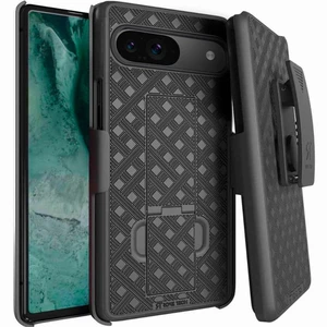 Designed for Google Pixel 9 Case with Belt Clip Holster Designed for Google Pixel 9 Case with Belt Clip Holster