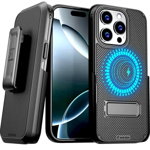 Apple iPhone 16 Pro Magsafe Holster Phone Case With Belt Clip Apple iPhone 16 Pro Magsafe Holster Phone Case With Belt Clip
