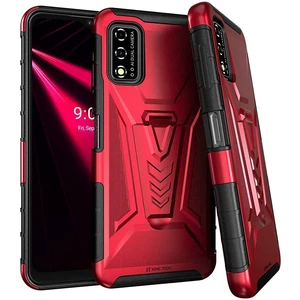 T-Mobile Revvl V 4G Dual-Layer Holster Case with Kickstand T-Mobile Revvl V 4G Dual-Layer Holster Case with Kickstand