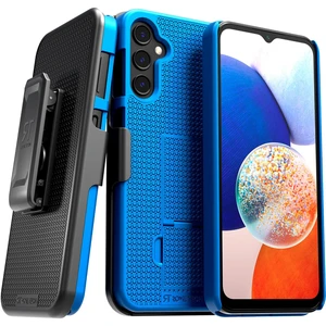 Designed for Samsung Galaxy A14 5G Case with Belt Clip Holster - Kickstand Cover Phone Case - Blue Case & Black Holster Designed for Samsung Galaxy A14 5G Case with Belt Clip Holster - Kickstand Cover Phone Case - Blue Case & Black Holster