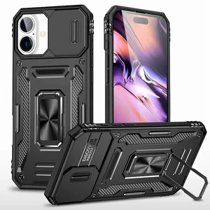 iPhone 16 Plus Armor 2-Pack - Black, Blue iPhone 16 Plus Armor 2-Pack - Black, Blue