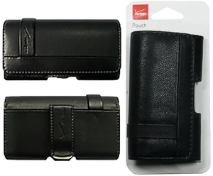 Verizon Universal Leather Pouch With Belt Clip Fits Most PHONES up to 3.5 Verizon Universal Leather Pouch With Belt Clip Fits Most PHONES up to 3.5
