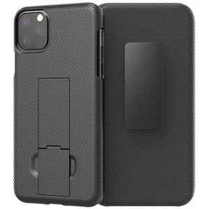 Belt Clip Case for Apple iPhone 11 Pro Max - Protective Heavy Duty Rugged Phone Cover with Kickstand for iPhone 11 Pro Max - Black Belt Clip Case for Apple iPhone 11 Pro Max - Protective Heavy Duty Rugged Phone Cover with Kickstand for iPhone 11 Pro Max - Black