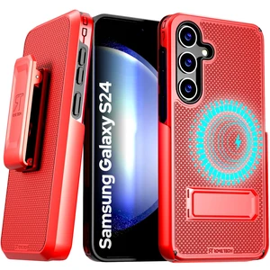 Samsung Galaxy S24 Magsafe Holster Phone Case With Belt Clip Samsung Galaxy S24 Magsafe Holster Phone Case With Belt Clip