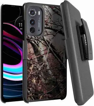 Rome Tech For Motorola Edge (2022) Belt Clip Holster Phone Case