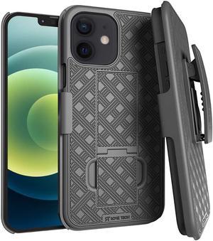 Apple iPhone 12/12 Pro 6.1" (2020) Rome Tech Shell Holster Combo Case