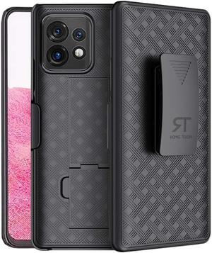 Motorola Edge+ / Edge 40 Pro 6.7" (2023) Rome Tech Shell Holster Combo Case - Black