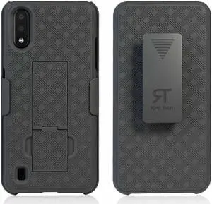 Rome Tech For Samsung Galaxy A01 Belt Clip Holster Phone Case