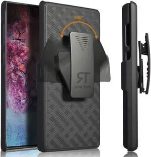 Samsung Galaxy Note10 6.3" (2019) Rome Tech Shell Holster Combo Case - Black
