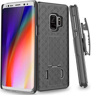 Samsung Galaxy S9 5.8" (2018) Rome Tech Shell Holster Combo Case - Black