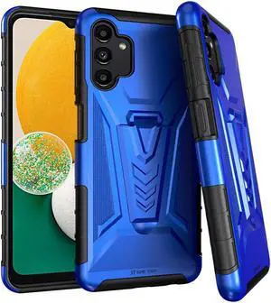 Samsung Galaxy A13 5G 6.5" (2021) Rome Tech Dual-Layer Holster Case - Blue