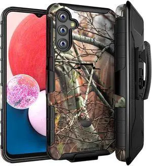 Samsung Galaxy A14 5G 6.8" (2022) Rome Tech Dual-Layer Holster Case - Camo Tree