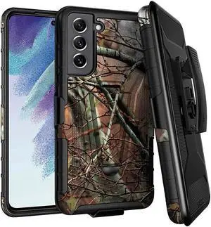 Samsung Galaxy S22 6.1" (2022) Rome Tech Dual-Layer Holster Case - Camo Tree