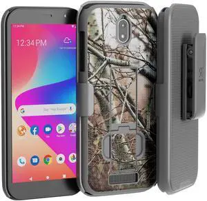 Rome Tech For BLU View 2 Belt Clip Holster Phone Case