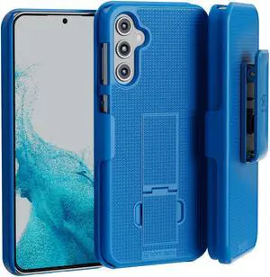 Samsung Galaxy S23 6.1" (2022) Rome Tech Shell Holster Combo Case - Blue