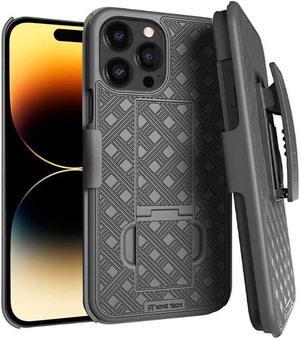 Apple iPhone 15 Pro Max (2023) Rome Tech Shell Holster Combo Case - Black