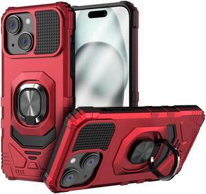 Apple iPhone 15 Plus Rome Tech Armor Case - Red