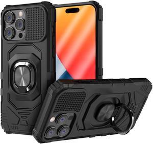 Apple iPhone 15 Pro Max Rome Tech Armor Case - Black